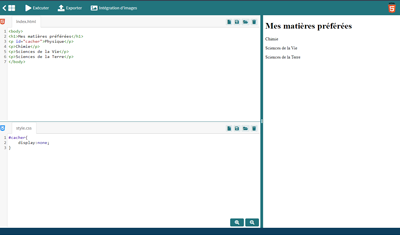Image représentant le programme :Exercice n°1
