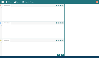 Image représentant le programme :Éditeur HTML/CSS/JS